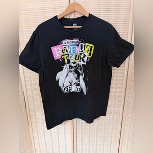 WWE Black Tee with Colorful Graphic
